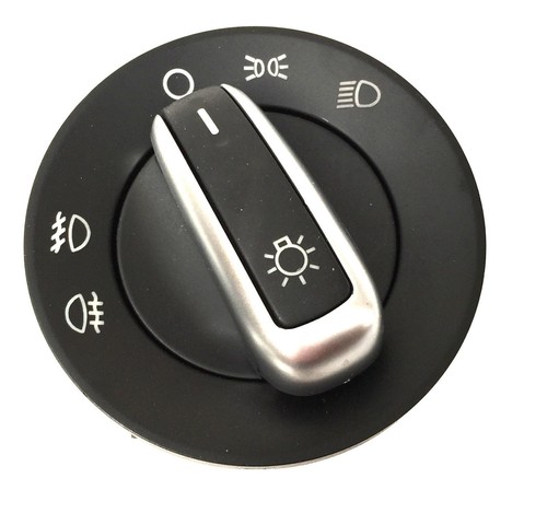 Lichtschalter alu chrom matt - alu/chrom,